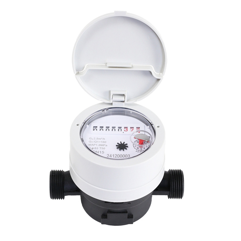 SJWM-13D-25D Pre-equipped Single Jet Plastic Water Meter