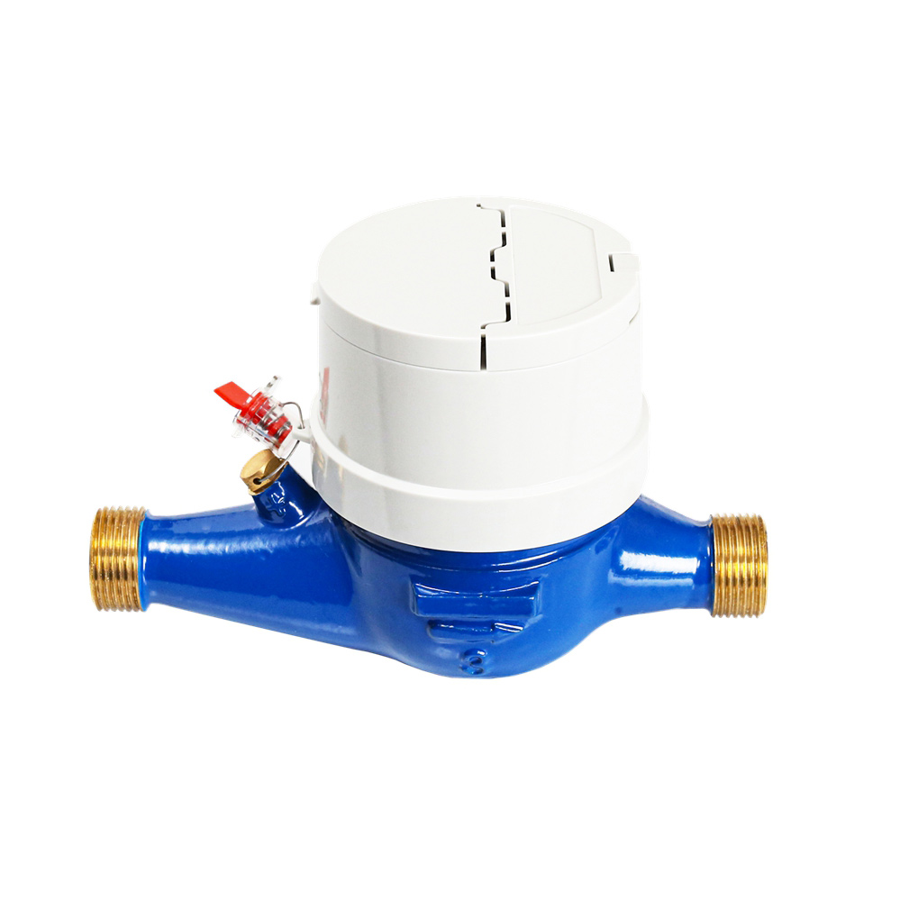 MJWM-15B-20B Pre-equipped Multi Jet Brass Water Meter