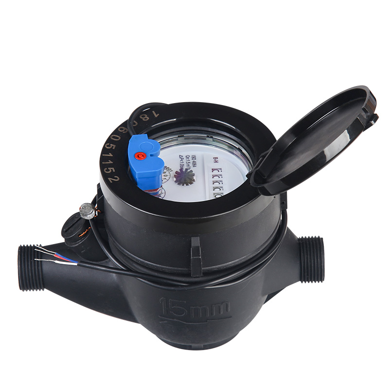 LXSGY-15S-50S Multi Jet Pulse Composit Plastic Water Meter