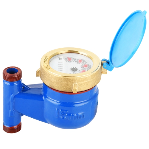 LXSGL-15E-25E Multi Jet Dry Type Vertical Iron Water Meter