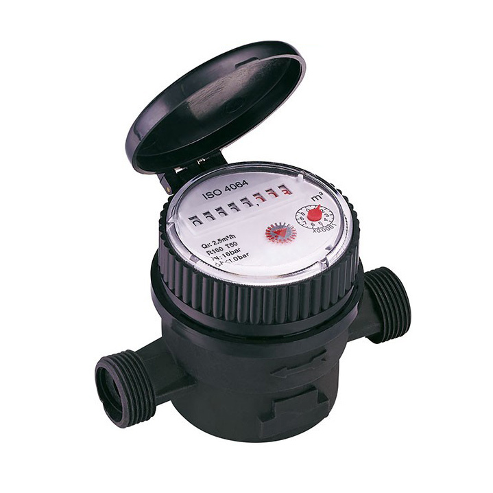 LXDG-13C-20C Class C Composit Plastic Single Jet Water Meter